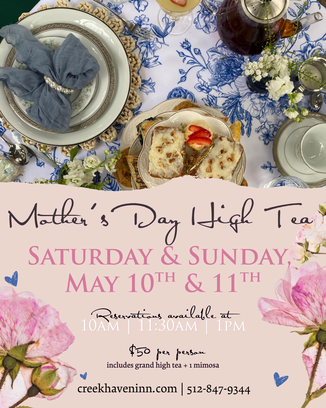 Mother's Day Grand High Tea