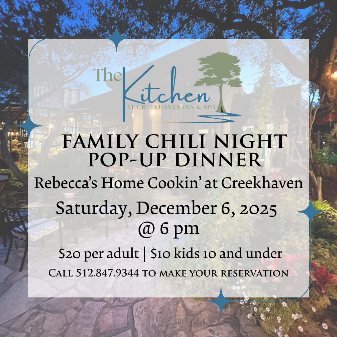 Pop-Up Family Dinner December 6, 2025